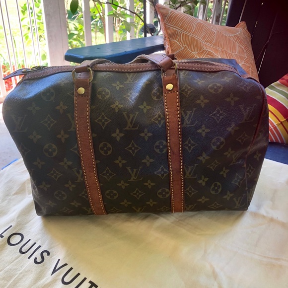 Louis Vuitton Brown Monogram Canvas Speedy Tote - Picture 3 of 6